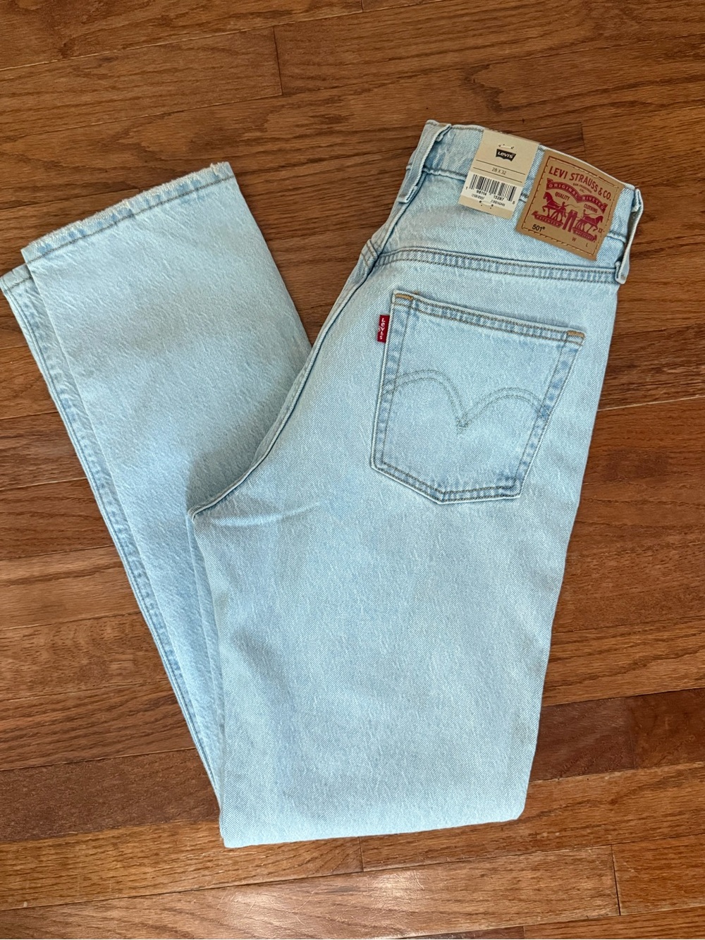 NWT Levi's Women’s Original 501 Jeans High Rise Straight leg 28x32